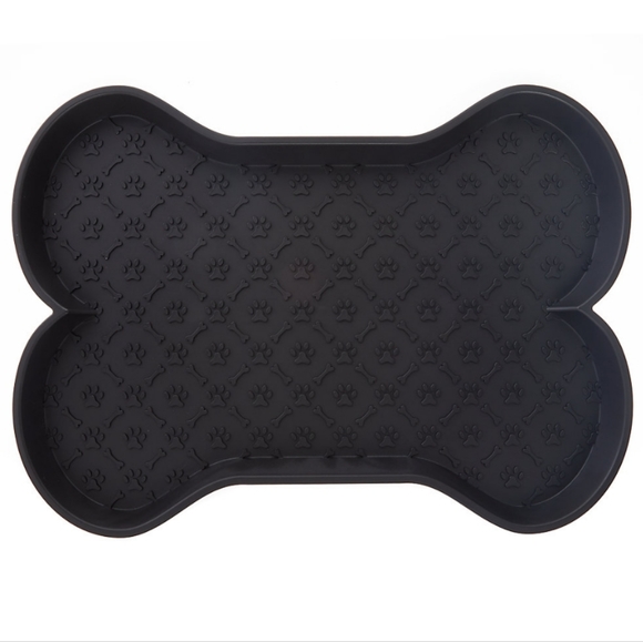 Top Paw Other - Top Paw Bone Pet Feeding Placemat 23 in x 16.75 in